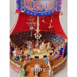Mr Christmas World's Fair circus Gold Label collectible animated