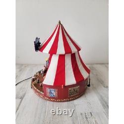 Mr Christmas World's Fair circus Gold Label collectible animated