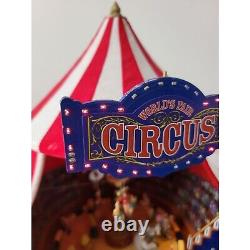 Mr Christmas World's Fair circus Gold Label collectible animated