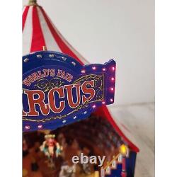 Mr Christmas World's Fair circus Gold Label collectible animated