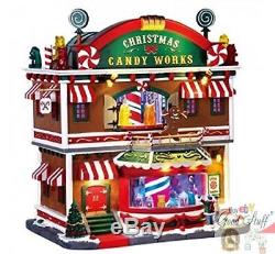 NEW 2017 Lemax Collection Village Building Candy Works Christmas Decoration Gift