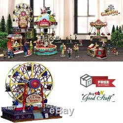 NEW 2019 Lemax Village Lighted The Giant Wheel Christmas Tabletop Decor Gift
