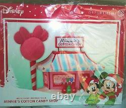 NEW Dept 56 Disney, Minnie's Cotton Candy Shop, Mickey's Merry Christmas Village