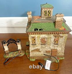 NEW Dept 56 Snow Village Halloween Last Laugh Asylum House S/2 600662
