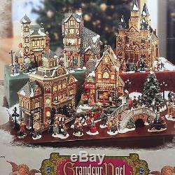 New Grandeur Noel Victorian Village Set Collectors Edition 2002 Christmas