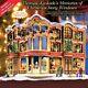 NEW RARE Lighted & Narrated Story, The Night Before Christmas. Village Building