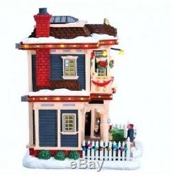 NEW RARE RETIRED, Christmas Eve Party #75193, Lemax Christmas Village House