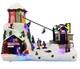 NEW St Nicholas Square Village Ski Blaster Hill Chair Lift Motion Music Lights