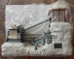 NEW St Nicholas Square Village Ski Blaster Hill Chair Lift Motion Music Lights