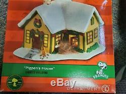 NEW VERY RARE, Dept 56, Peanuts Village Pigpen's House #4026956, Retired