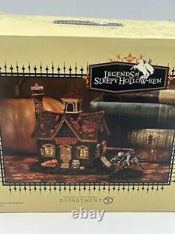NIB RARE Department 56 Legends of Sleepy Hallow-een SLEEPY HOLLOW SCHOOL
