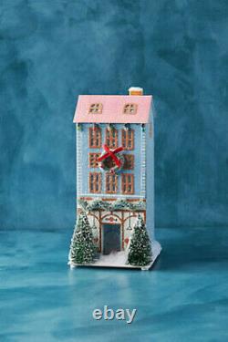 NWT Anthropologie George & Viv Light-Up Holiday Village Sugar Plum Sweet Shop