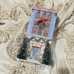 NWT Anthropologie George & Viv Light-Up Holiday Village Sugar Plum Sweet Shop