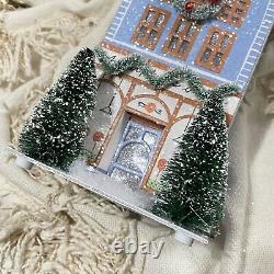 NWT Anthropologie George & Viv Light-Up Holiday Village Sugar Plum Sweet Shop