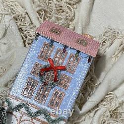 NWT Anthropologie George & Viv Light-Up Holiday Village Sugar Plum Sweet Shop