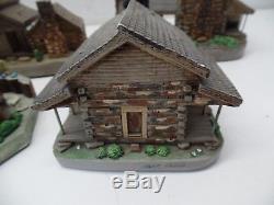 National Heritage Gallery The Cades Cove Series - Lot of 6 Cottages