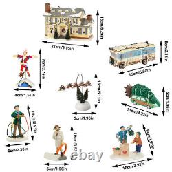 National Lampoon Christmas Vacation Griswold Holiday House, village Display Decor