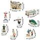 National Lampoon Christmas Vacation Griswold Holiday House, village Display Decor