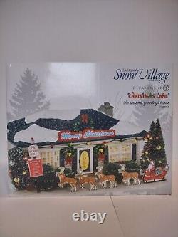 New! Dept 56 Snow Village Christmas Lane The Season's Greetings House 4025315