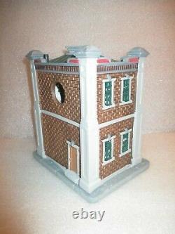 New Lemax 2015 City Tattoo Parlor Shop Lighted Christmas Village House RARE