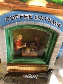 New Rare Lemax Christmas Village Coffee Cottage Tea House Shop Coventry Cove
