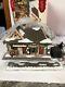 New St Nicholas Square SNS Train Station Lighted 2011 Christmas Village House