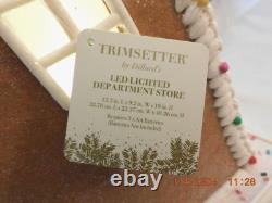 New Trimsetter Gingerbread House Hotel LED Lighted 19x13x9 Dillards Exclusive
