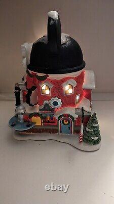 North Pole Series G6853 Department 56 Mickey's Ears Factory Lighted Building