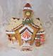 OWell 2001 Limited Ed Lighted Christmas Gingerbread House Cookie Candy BOY GIRL