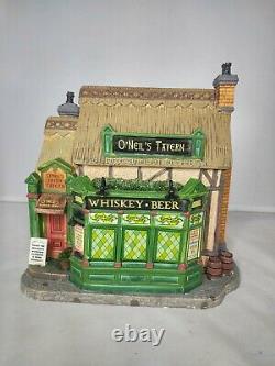 O'Neill's Tavern St Patrick's Day Irish Beer Bar Lemax Christmas village