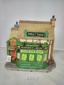 O'Neill's Tavern St Patrick's Day Irish Beer Bar Lemax Christmas village