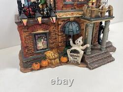 O'Well Halloween 8-Piece Village Set Porcelain Lighted Houses Decoration 100%