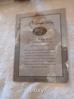 Original 10pc 1993 Target It's A Wonderful Life Holiday Village Set