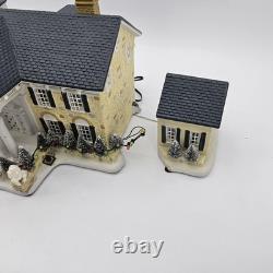Original Elvis Graceland at Christmas Lighted Musical Village House RETIRED READ