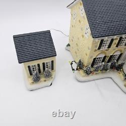 Original Elvis Graceland at Christmas Lighted Musical Village House RETIRED READ