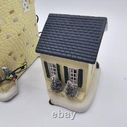 Original Elvis Graceland at Christmas Lighted Musical Village House RETIRED READ