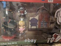 Peanuts Village 4-Piece Nutcracker Figurine Set by Enesco D56 NEW IN BOX