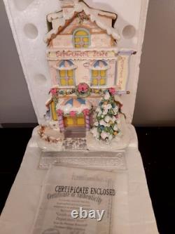 Precious moments hawthorne christmas village 10 Houses