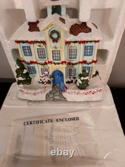 Precious moments hawthorne christmas village 10 Houses