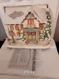 Precious moments hawthorne christmas village 10 Houses