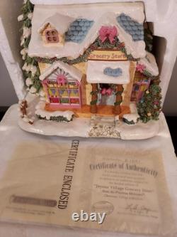 Precious moments hawthorne christmas village 10 Houses