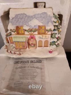 Precious moments hawthorne christmas village 10 Houses