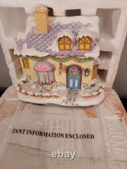 Precious moments hawthorne christmas village 10 Houses