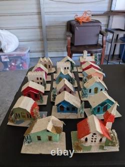 Putz Village Houses And Churches