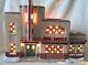 RARE! 1993 Christmas Valley Collectible Seasonal Specialties Lighted Bus Depot