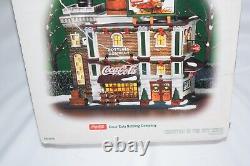 RARE 2006 Dept 56 Christmas in the City Coca Cola Bottling Company 59258 READ