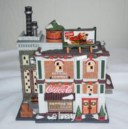 RARE 2006 Dept 56 Christmas in the City Coca Cola Bottling Company 59258 READ