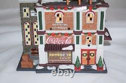 RARE 2006 Dept 56 Christmas in the City Coca Cola Bottling Company 59258 READ