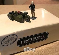 RARE Antique Hawthorne Village Mayberry Andy Griffith Barney's Sidecar set1996