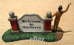 RARE Antique Hawthorne Village Mayberry Andy Griffith Welcome to Mayberry1996